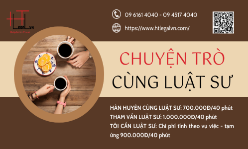 THÔNG BÁO THAY ĐỔI PHÍ DỊCH VỤ CHUYỆN TRÒ CÙNG LUẬT SƯ (CÔNG TY LUẬT UY TÍN TẠI QUẬN BÌNH THẠNH, TÂN BÌNH TP. HỒ CHÍ MINH)